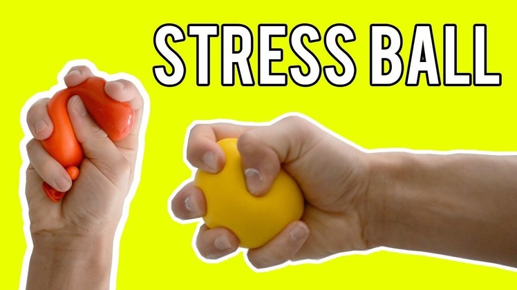 DIY STRESS BALLS - 3 STRESS RELIEF LIFE HACKS