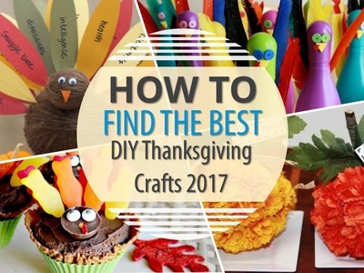 DIY Thanksgiving Crafts 2017