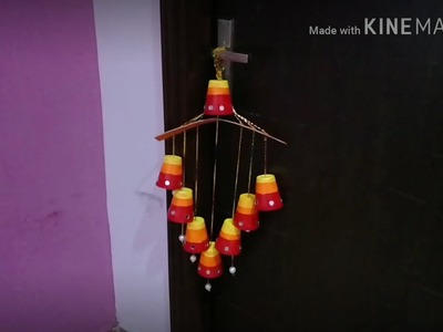 DIY | Wall Hanging | Diwali Decoration | From Recycled Thermocol Cups