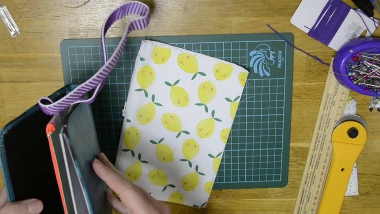 DIY Zipper Pouch for Travelers Notebook
