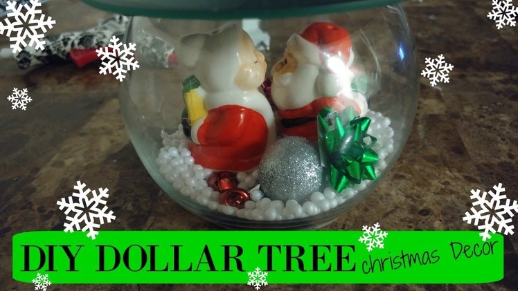DOLLAR TREE DIY * CHRISTMAS DECOR. QUICK AND EASY