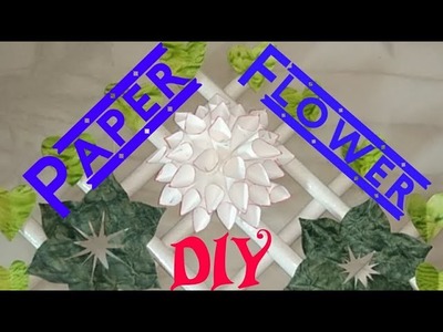 Easy Diy Paper Cone Flower Step by step || Easy Flower || Home Decor idea || diy project