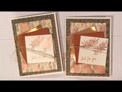 Fast and beautiful Designer series Paper Just for You Card