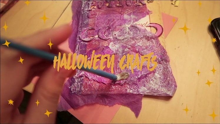 Halloween Crafts! DIY Spellbooks
