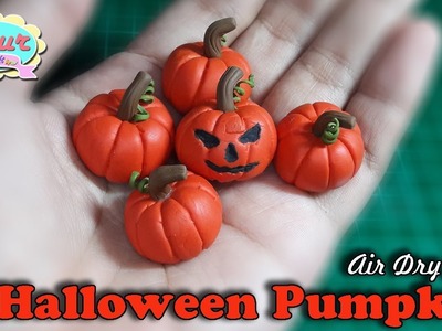 Halloween Pumpkin Diorama | Air Dry Clay | DIY
