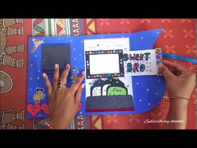 Happy Diwali Greeting Cards For Brother | Handmade Diwali Card DIY CRAFTS