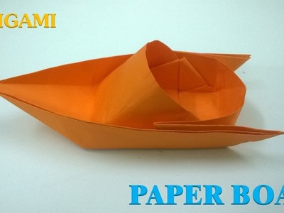 How to make a Paper Boat Origami Tutorial (canoe)