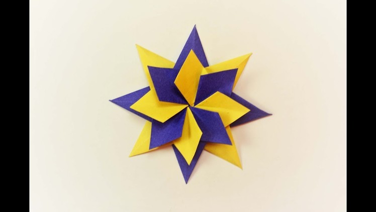 How to make a paper Magic Star?