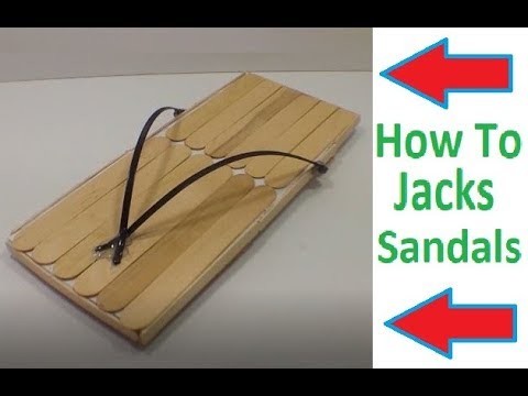 How To Make Samurai Jacks Sandals