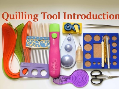 Introduction to Paper Quilling Part one. Paper Quilling Tools