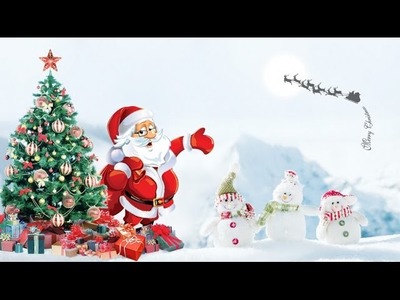 Merry Christmas - Modeling clay Santa Claus - Santa Claus clay, playdoh - PART 1