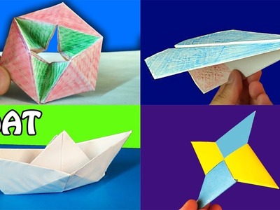 Origami paper toys. DIY Compilation