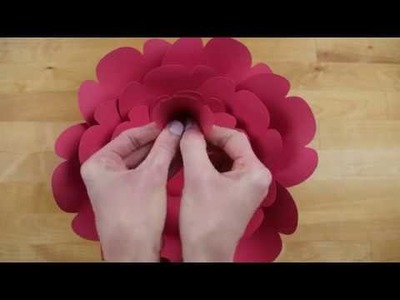 Paper Flower Silhouette Die Cut