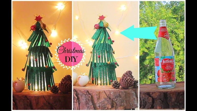 Quick and Easy Christmas decoration ideas using waste materials. DIY Home Decor