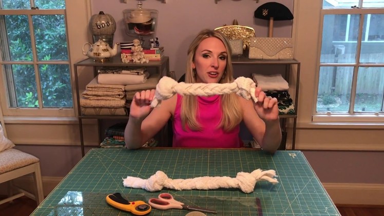 Quick Crafts with Brittany: DIY Rope Pet Toy