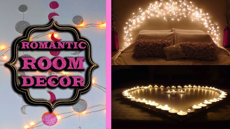 Romantic Room Decor DIY | Bedroom decoration Ideas #home decoration #latest crafts