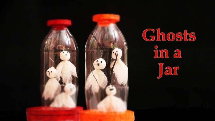 Spooky DIY Halloween Decorations | Ghosts in a Jar