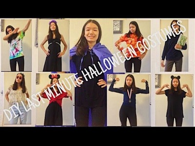 10 DIY Last Minute Halloween Costumes