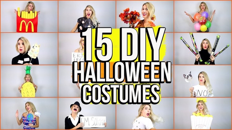 15 Last-Minute DIY Halloween Costume Ideas