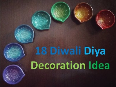 18 DIY Diwali Diya Decoration Ideas| Kunal's Design 10