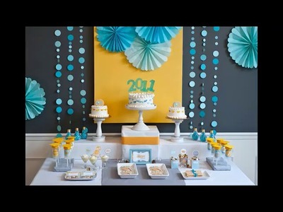 20 Clever Ideas for DIY birthday party decorations at home