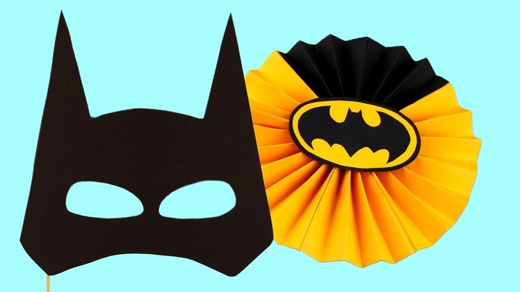 5 Diy Batman Party Decoration Accessories