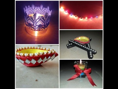 5 DIY Diwali decorations. ###Easy crafts. !!!