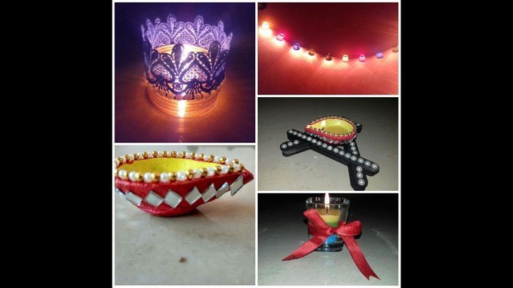 5 DIY Diwali decorations. ###Easy crafts. !!!