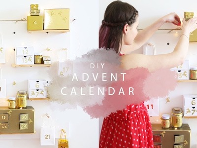 Advent Calendar DIY | Pinterest Inspired Peg Board