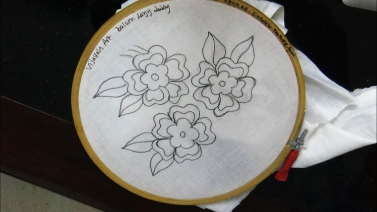 Beautiful Sketch hand embroidery designs