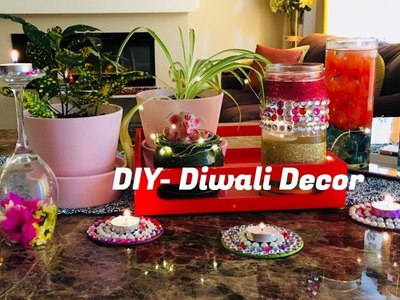 DIY Candle Decor || How to decorate your home || Easy last minute Decoration Ideas 2017