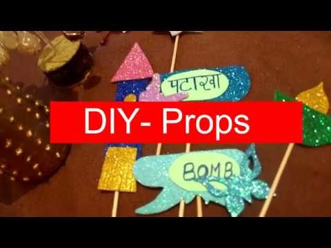 DIY Diwali.Christmas Home Decoration Ideas | How to make Diwali Props