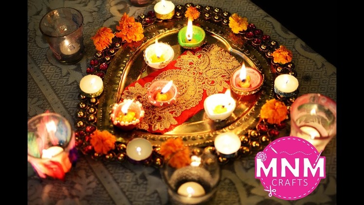 DIY Diwali Decoration 2017 | How to Make Beautiful Diwali Diyas at Home