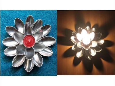 DIY Diwali Decorative Idea | What to do with Disposal Spoon | Diwali Special
