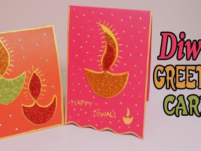 DIY Diwali Handmade Cards | Easy Greeting Card ideas for #diwali 2017 #Happy Diwali all