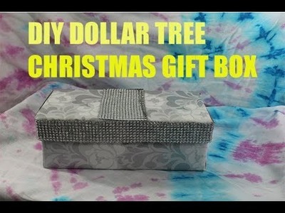 DIY Dollar Tree Christmas Gift Box