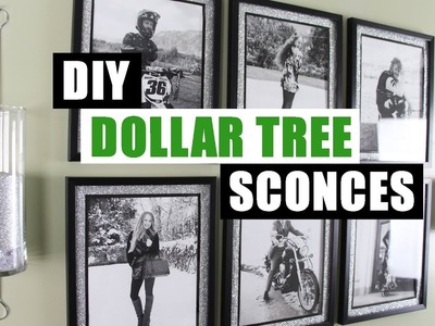 DIY DOLLAR TREE WALL SCONCES DIY Home Decor