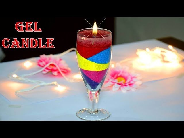 DIY Easy Quick and Best Diwali special Gel Diya Candle Making | Diwali. Christmas Decoration ideas