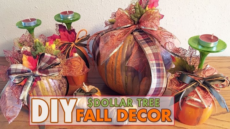 DIY Fall Dollar Tree Decor