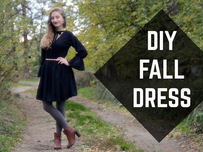 DIY Fall Dress. DIY jesenné šaty (SK,EN sub)