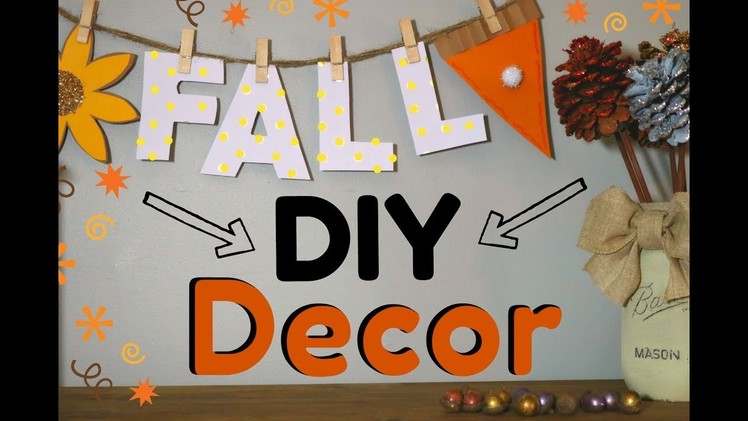 DIY Fall Home Decor | Pine Cone Bouquet