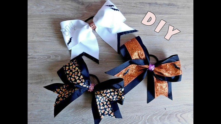 DIY Halloween Cheer bows + GIVEAWAY | October Tuesdays