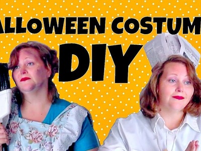 DIY HALLOWEEN COSTUMES USING ITEMS AROUND THE HOUSE | HonestlyKaren