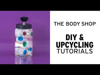 DIY Halloween Decorations: Frankenstein Eyeball Jar - The Body Shop