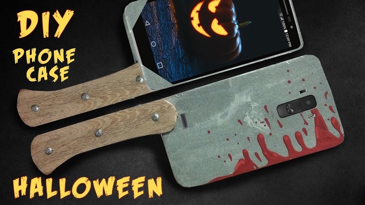 DIY HALLOWEEN PHONE CASE: For any phone