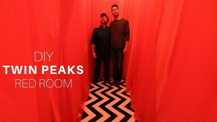 DIY Halloween Twin Peaks Red Room