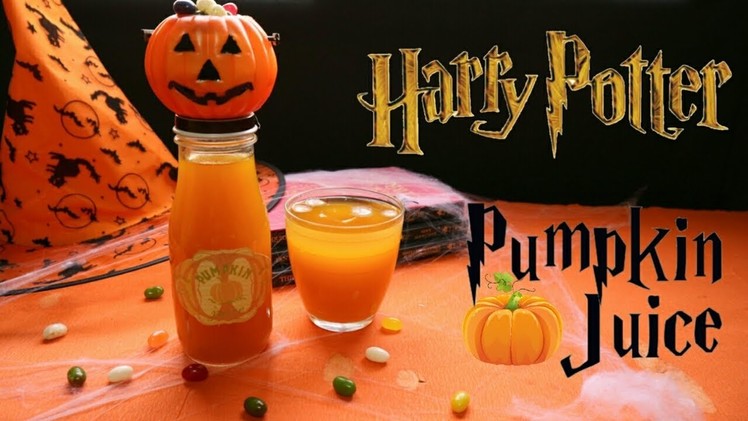 DIY Harry Potter PUMPKIN JUICE for Halloween ????