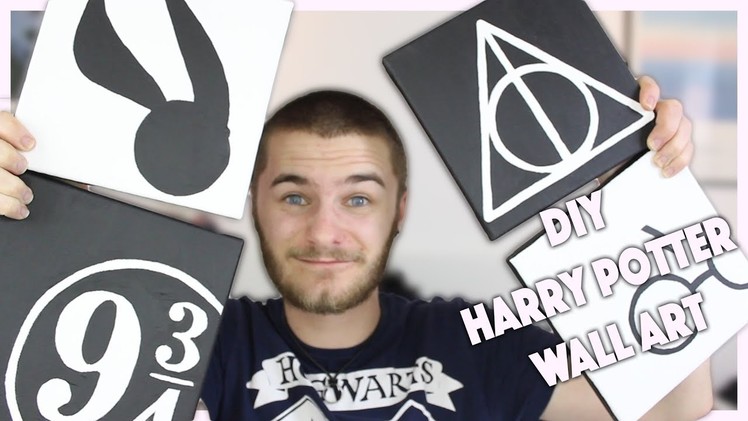 DIY HARRY POTTER WALL ART! | JamieTLD