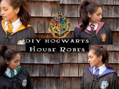 DIY Hogwarts Robes (Transform One Robe Into Four Houses)