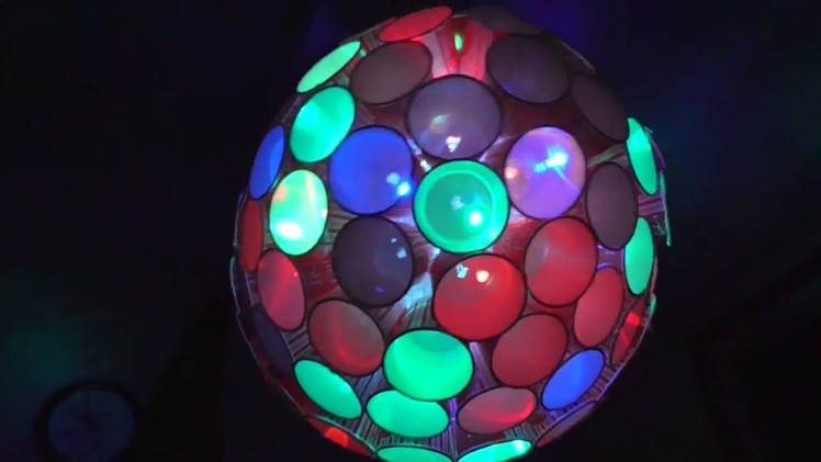 DIY - How To Make Ceiling Hanging Sparkle Ball || Sparkle Ball Make At Home